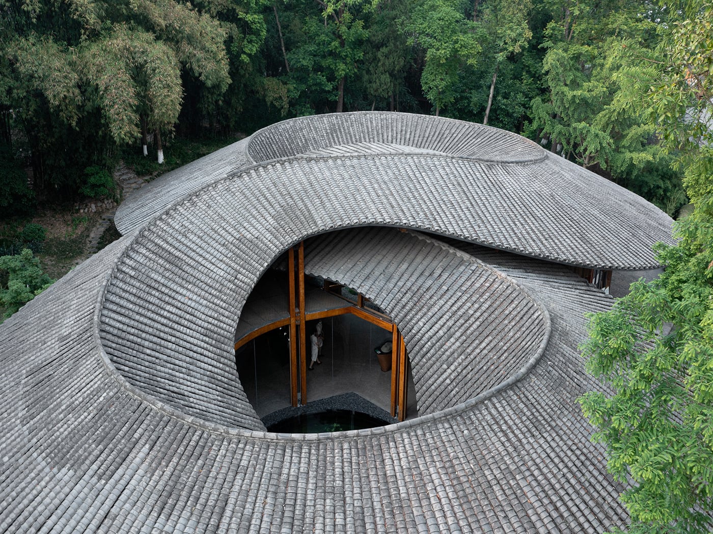 Bamboo Construction: Unraveling the Infinity Pavilion's in China